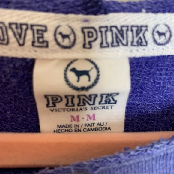 Victoria’s Secret Vintage Hoodie Sweatshirt size Medium - Picture 6 of 11